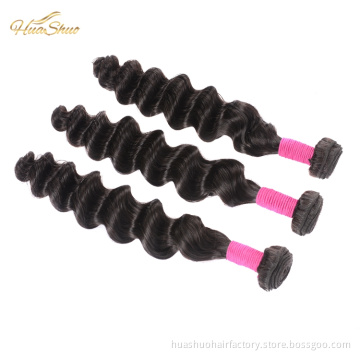 Malaysian Loose Wave Cuticle Aligned Hair Ear To Ear Lace Frontal With Bundles